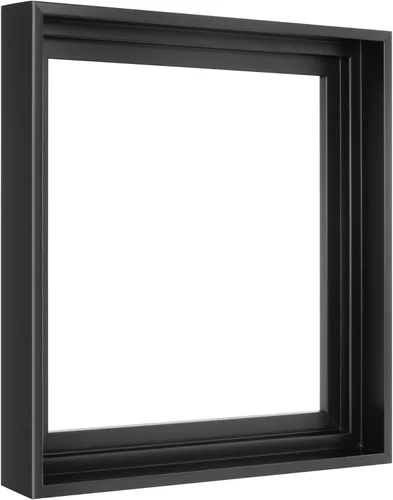 Vista 26 de MCS - Marco flotante de lona, 12 x 16, negro y dorado, paquete de 1