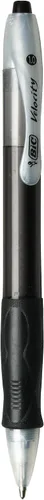 Vista 2 de BIC Velocity - Bolígrafo retráctil, punta media (0.039 pulgadas), negro, 36