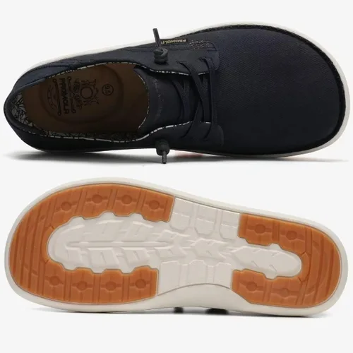 Vista 5 de PROMOLA Zapatos anchos para hombre Zapatos sin cordones Zapatos mocasines para hombre Zapatos de senderismo para hombre