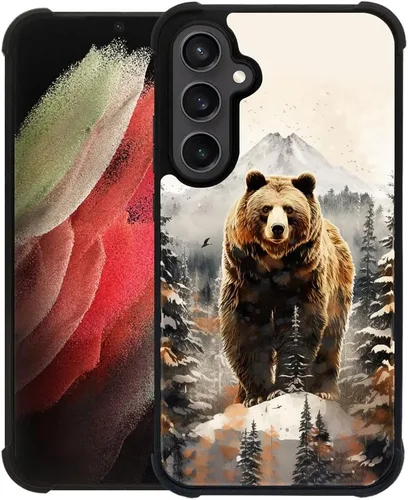 Vista 59 de Funda compatible con Samsung Galaxy S23, diseño de elefantes africanos, diseño increíble a prueba de golpes, antiarañazos, carcasa trasera