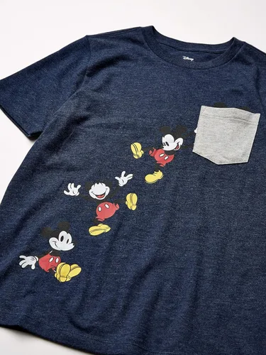 Vista 5 de Spotted Zebra Disney Marvel Star Wars - Camisetas de manga corta para niños pequeños paquete de 4