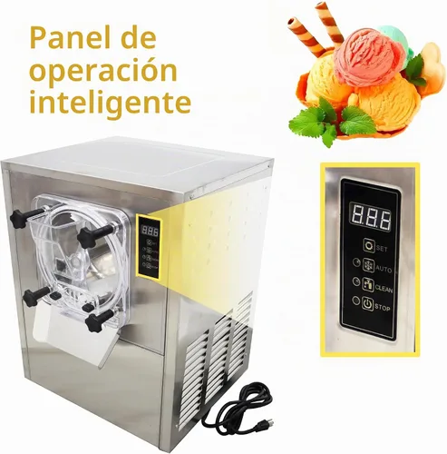 Vista 3 de Rendimiento completamente automático comercial de escritorio de la máquina de helado duro alto