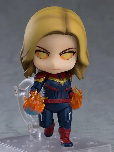 Vista 4 de Buena sonrisa - Nendoroid - Marvel - Vengadores - Capitana Marvel: Edición Héroe DX Ver., Multicolor (G90871)