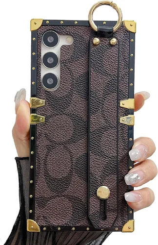 Vista 16 de Funda protectora anticaídas diseñada para Samsung Galaxy S23 Ultra de 6.8 pulgadas (marrón)