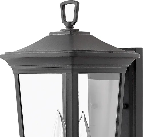 Vista 3 de Hinkley Bromley Collection - Linterna pequeña de pared LED de 4 W, color negro museo