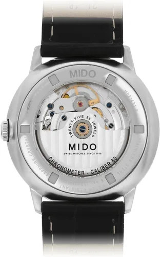 Vista 10 de MIDO Commander Chronometer - COSC Certified Swiss Automatic Watch for Men - 40mm Stainless Steel Case