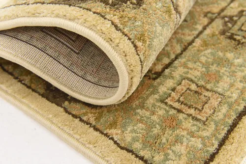 Vista 9 de Unique Loom Palace Collection - Alfombra de área Jefferson (2 pies x 3 pies 1 pulgada, rectangular, crema/caramelo)