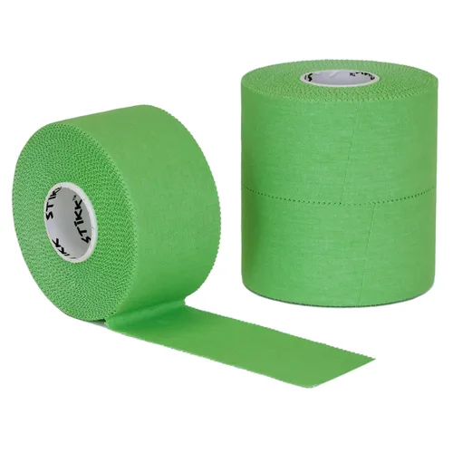 Vista 12 de STIKK Cinta atlética - Paquete de 3 unidades, color negro, 1.5 pulgadas x 15 yardas - para estabilizar y apoyar músculos y articulaciones