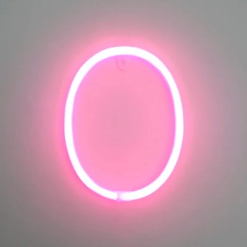Vista 16 de Letrero de neón, letras de neón, letras del alfabeto de neón iluminadas, letras con luces LED, letras de marquesina iluminadas, batería, USB, rosa