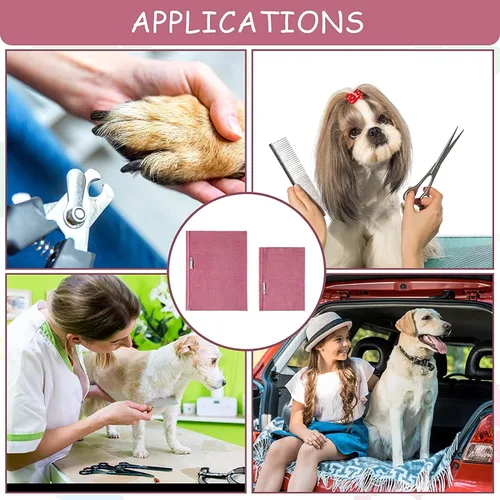 Vista 6 de Cubierta de orejas de perro para baño, secado y aseo, capucha para mascotas para aliviar la ansiedad y calmar, protector de oídos de perro