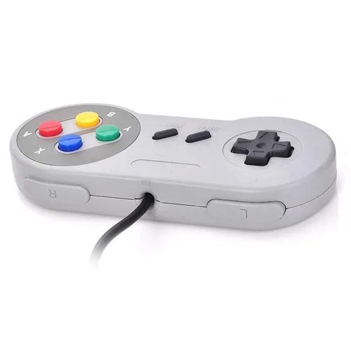 Vista 4 de TOOPONE 2 Pack Retro USB Controller Gamepad Joystick, USB PC Super Classic Controller Joypad Gamestick for Windows PC MAC Linux Raspberry Pi 3 Sega