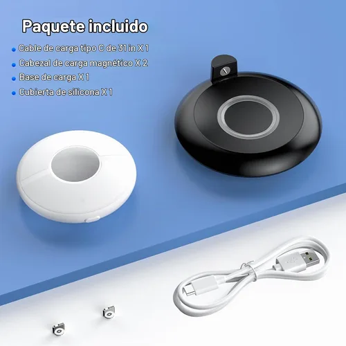 Vista 6 de KUNSLUCK Estación de carga para GO Plus + 2023, base de carga RGB con funda protectora para GO Plus +