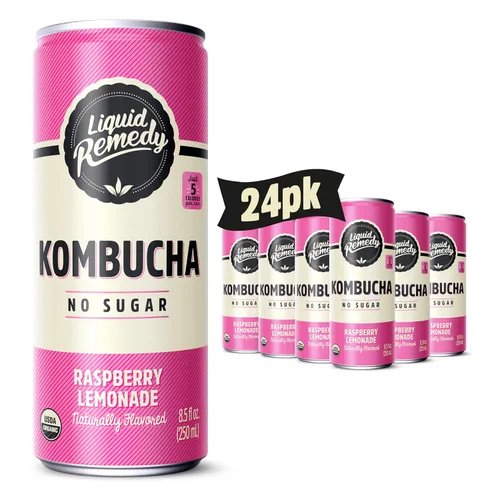 Vista 10 de Remedy Kombucha Bebida orgánica de té, sin azúcar, ceto, vegano y sin gluten, bebida de cultivo vivo, bebida elaborada por lotes pequeños, jengibre