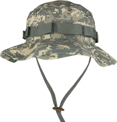 Vista 2 de Armycrew Gorra Jungle Boonie de algodón resistente al desgarro con correa para la barbilla ACU