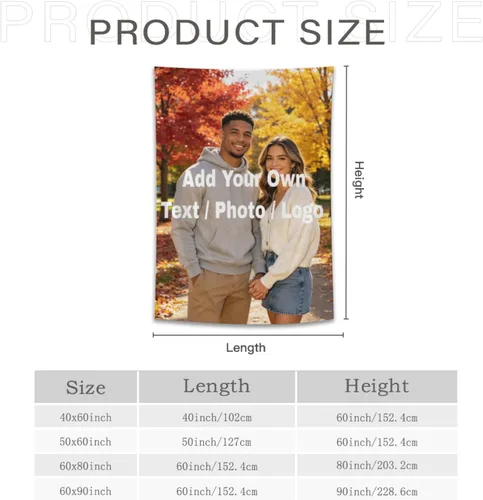 Vista 6 de RMWD Studio 24x42in Custom Tapestry for Wall Bedroom Living Room, Custom Backdrop Personalized With Photo Image Text, Banners And Signs Customize