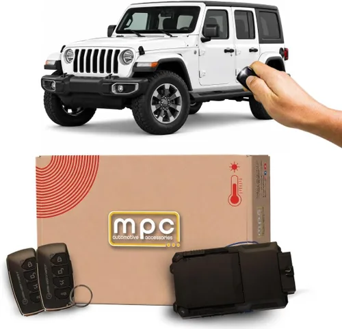 Vista 6 de Kit de arranque remoto MPC Compatible con Jeep Wrangler 2007-2018 2 controles remotos de largo alcance de 2,000 pies Enchufa y usa Soporte