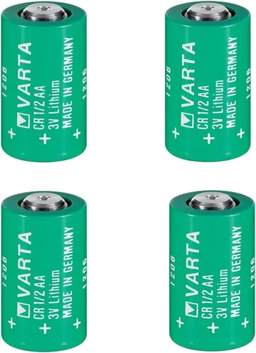Vista 8 de Paquete de 2 baterías cilíndricas CR 1/2 AA Series de litio de 950 mAh