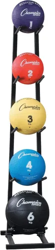 Vista 6 de Champion Sports Medicine Ball Storage – Durable Racks & Trees for Organized Gym, Fitness & Sports Storage
