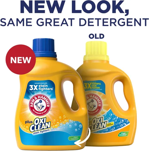 Vista 2 de ARM & HAMMER Detergente líquido para ropa Plus OxiClean