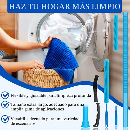 Vista 6 de Accesorio de manguera de vacío para secadora, kit de limpiador