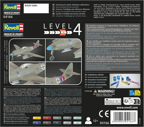 Vista 5 de Revell 04166 Messerschmitt Me 262 A-1a Modelo Kit