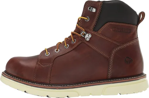 Vista 8 de WOLVERINE I-90 DuraShocks - Zapato industrial de cuña de 6 pulgadas para hombre