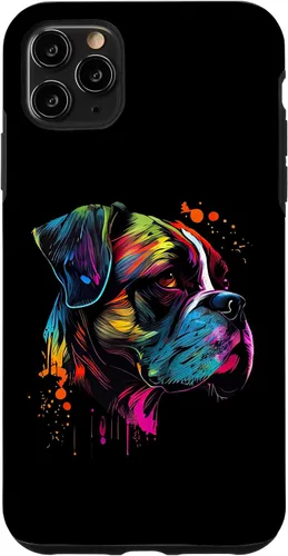 Vista 13 de Boxer Dog Lovers Pop Art Design Cute Boxer Dog Case for iPhone 16