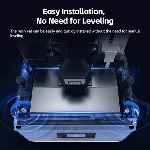 Vista 14 de Original Photon Mono M7 Pro - Depósito de resina inteligente para impresora 3D, tanque de resina con control de temperatura dinámico con película