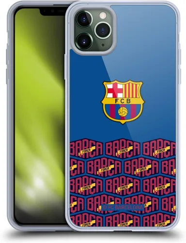 Vista 73 de Head Case Designs Funda de gel con licencia oficial del FC Barcelona con logotipo y patrón de Forca Barca [protección de grado militar] compatible