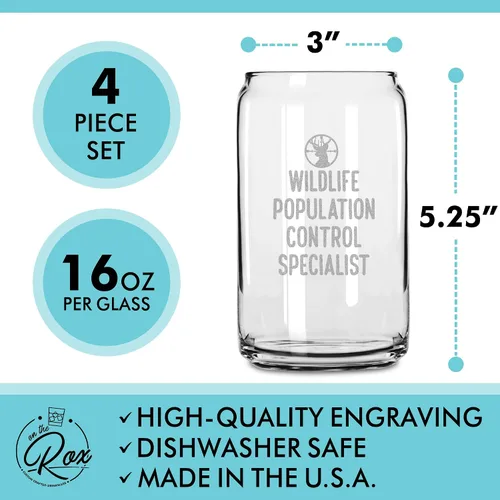 Vista 2 de Regalos de cazador para hombres – Juego de 4 latas de cerveza de cuernos – Regalos divertidos para cazadores de ciervos – Regalos únicos de caza