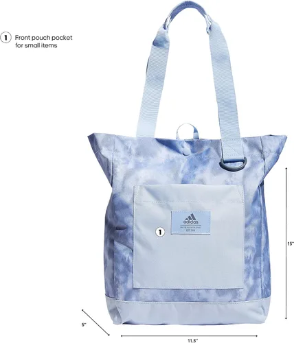 Vista 2 de adidas Bolsa de mano diaria Stone Wash Blue DawnBlue DawnOnix Grey Bolsa de mano diaria