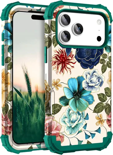 Vista 106 de Hocase Funda para iPhone SE 2022/2020, resistente a prueba de golpes, de plástico duro+goma de silicona, funda protectora híbrida para iPhone SE