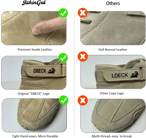 Vista 3 de JishinGal Botas Chukka de ante para hombre, ligeras, descalzas, para caminar, al aire libre, informales, italianas, hechas a mano, de caña alta, sin