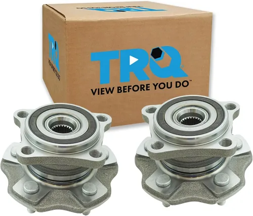 Vista 43 de TRQ Juego de 2 rodamientos de rueda delantera y conjunto de cubo compatible con Tesla 3 2020 Y 2018-2019 para Tesla 3 2020 Tesla Y AWD 2018-2019