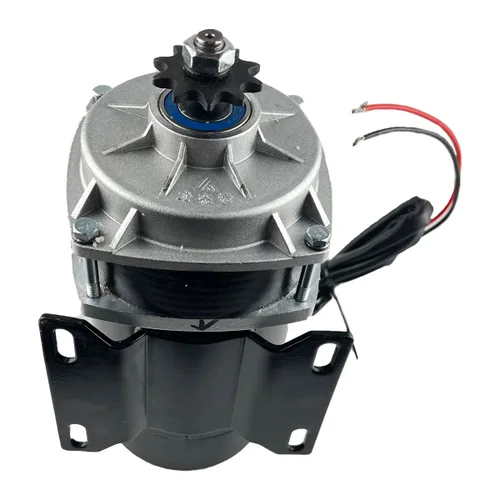 Vista 3 de MY1122ZXF 650W 36V Robot Ebike Carro de Golf Motorizado Bicicleta Gear Cepillado Motor PM DC Cepillo Motor