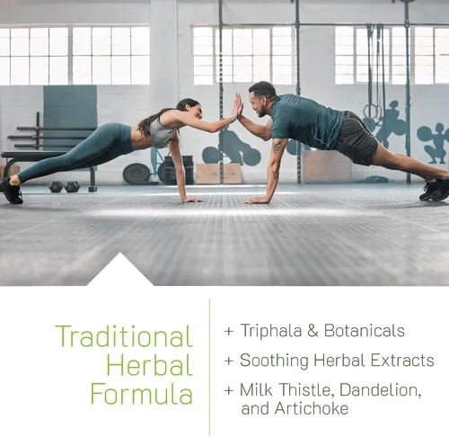 Vista 4 de Irwin Naturals Limpieza suave diaria - Fórmula no laxante con Triphala - 60 cápsulas blandas líquidas