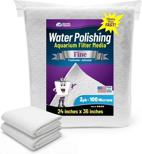 Vista 16 de Almohadilla de filtro de pulido, almohadilla de pulido superior para acuario, corte para adaptarse a soportes de 24 pulgadas x 36 pulgadas