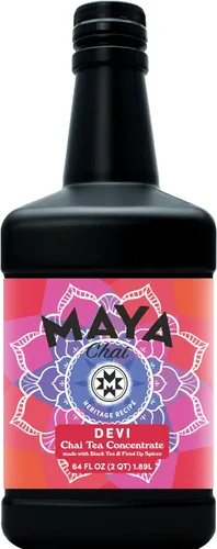 Vista 10 de Maya Chai Concentrado de té, Devi, Extra Spice, Heritage Recipe, 6 onzas líquidas