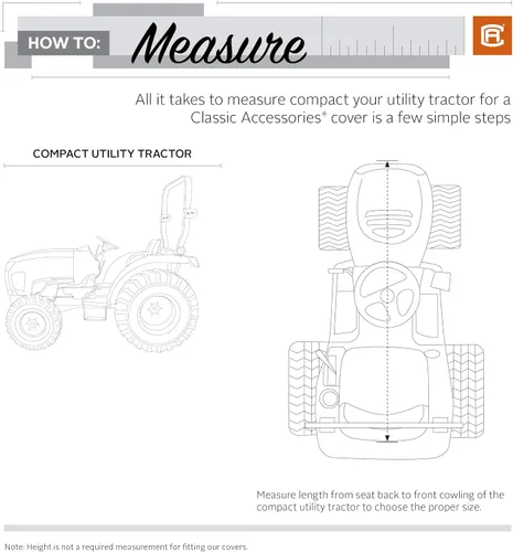 Vista 2 de Classic Accessories StormPro - Cubierta para tractor de uso pesado impermeable