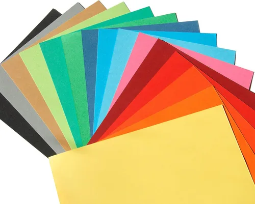 Vista 5 de MECCANIXITY Papel de cartulina para álbumes de recortes, 8.3 x 11.7 pulgadas, 92 libras/250 gsm, cartulina de color sólido para artes y manualidades