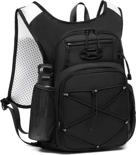 Vista 3 de Mochila de hidratación ligera Wotony con vejiga de agua de 2L o 3L para ciclismo, senderismo, rave - Mochila de agua para hombres y mujeres