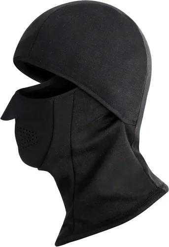 Vista 2 de ZERDOCEAN Pasamontañas térmico de cara completa para motocicleta y esquí