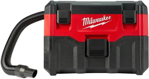 Vista 5 de Milwaukee M18 Aspiradora Inalámbrica Húmeda/Seca de 2 Galones, 18 Voltios de Iones de Litio (Solo Herramienta), Motor de 2.8 Amperios, Ligera