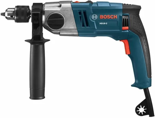 Vista 6 de Bosch HD18 – taladro percutor de dos velocidades, 1/2 pulgadas.