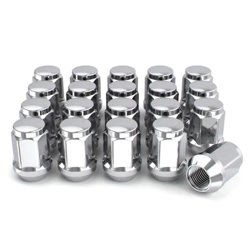 Vista 13 de White Knight 1/2"-20 Tuercas de llanta de bellota de pieza sólida (SIN tapa) para ruedas selectas del mercado de repuestos y de fábrica, fáciles