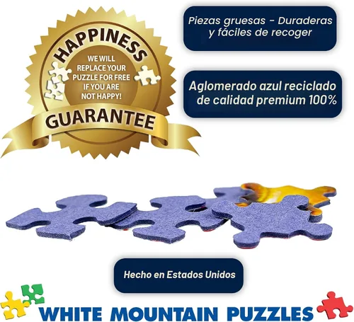 Vista 6 de White Mountain Puzzles Things I Ate As A Kid Collage Puzzle - Rompecabezas de 1000 piezas