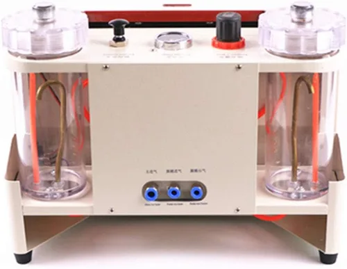 Vista 4 de Dos plumas Sandblaster máquina joyería laboratorio dental Sandblaster Sand Blaster (110V)