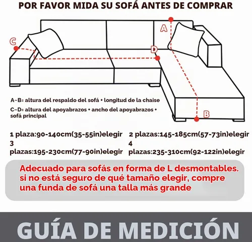 Vista 6 de XINEAGE Fundas para Sofá Seccional de Alta Elasticidad, 2 Piezas, Forma de L, Funda de Sofá con 2 Fundas de Almohada, Fundas Deslizantes para Sofá