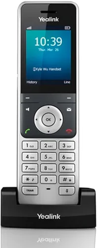 Vista 2 de Yealink W76P - Paquete de teléfono IP DECT W56H con base W70