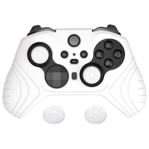Vista 22 de PlayVital Samurai Edition Anti Slip Silicone Case Cover for Xbox Elite Wireless Controller Series 2 Core, Ergonomic Soft Rubber Skin Protector for